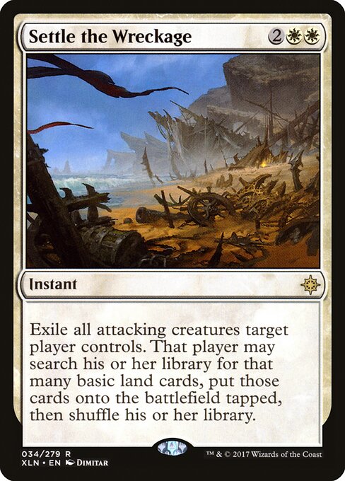 Settle the Wreckage - Ixalan Magic card