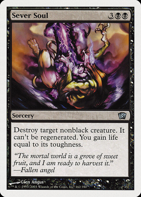 Sever Soul - Eighth Edition Magic card