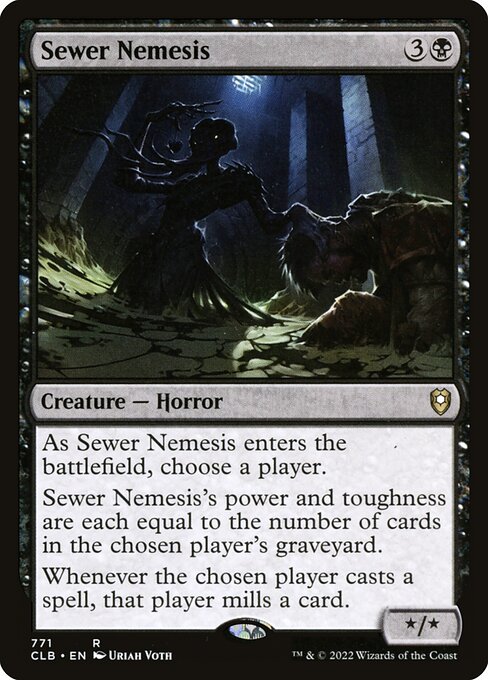 Sewer Nemesis - Commander Legends: Battle for Baldur's Gate Magic card