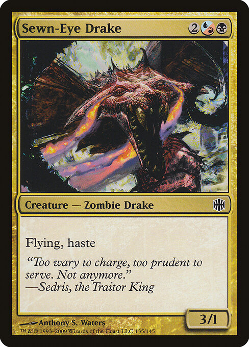 Sewn-Eye Drake - Alara Reborn Magic card