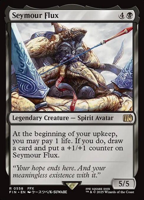 Seymour Flux - Final Fantasy Magic card