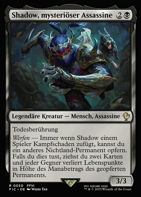 Shadow, Mysterious Assassin