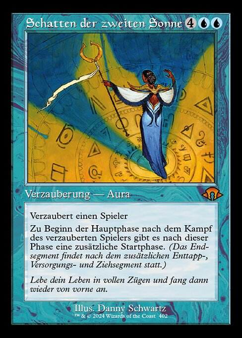 副陽の影 (Shadow of the Second Sun) - Modern Horizons 3 (#402) - Illustrated by Danny Schwartz - Magic: The Gathering Card