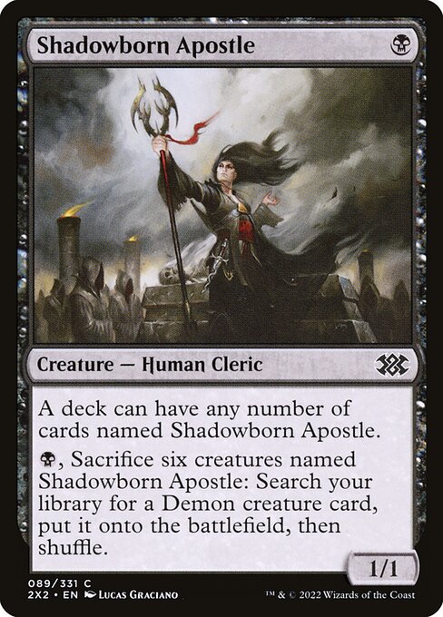 Shadowborn Apostle - Double Masters 2022 Magic card