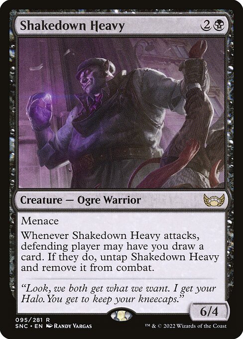 Shakedown Heavy - Streets of New Capenna Magic card