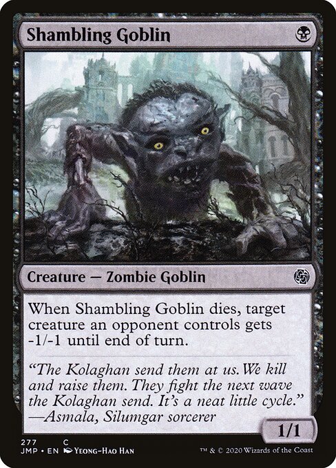 Shambling Goblin - Jumpstart Magic card