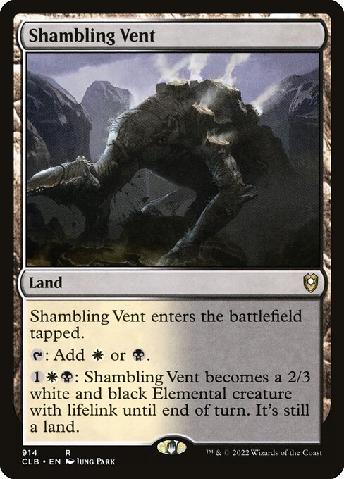 Shambling Vent - Commander Legends: Battle for Baldur's Gate Magic card