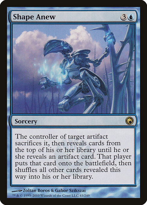 Shape Anew - Scars of Mirrodin Magic card