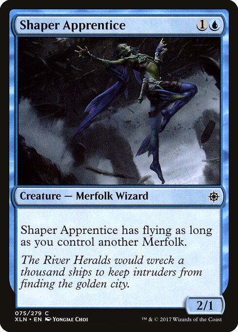 Shaper Apprentice - Ixalan Magic card
