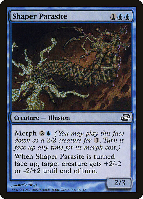 Форменный Паразит (Shaper Parasite) - Planar Chaos (#46) - Illustrated by rk post - Magic: The Gathering Card