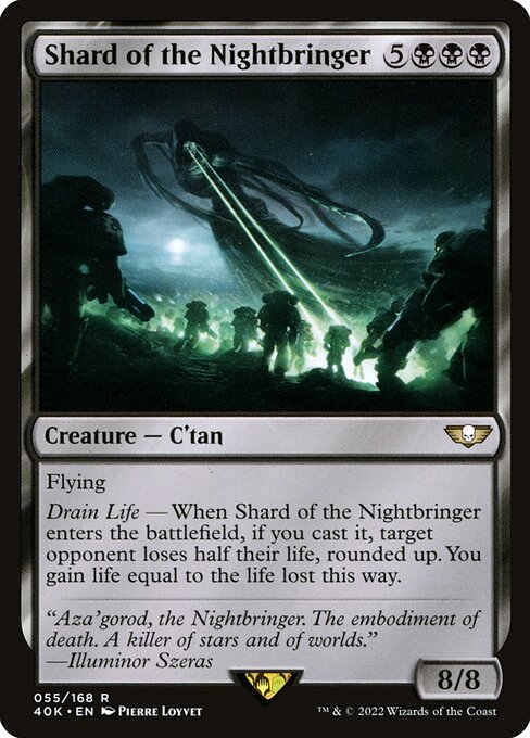 Shard of the Nightbringer - Warhammer 40,000 Commander Magic card