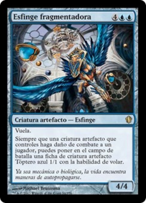 Sfinge Frammentata (Sharding Sphinx) - Commander 2013 (#56) - Illustrated by Michael Bruinsma - Magic: The Gathering Card