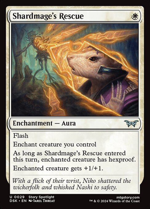 Shardmage's Rescue - Duskmourn: House of Horror Magic card