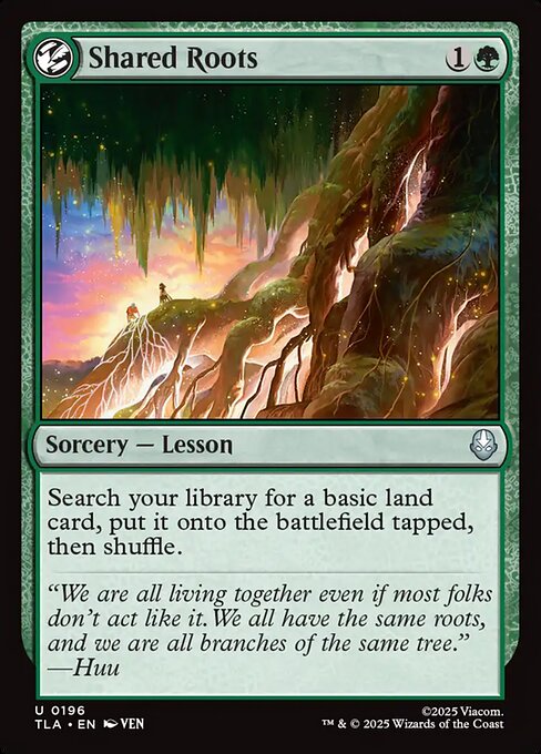Shared Roots - Avatar: The Last Airbender Magic card