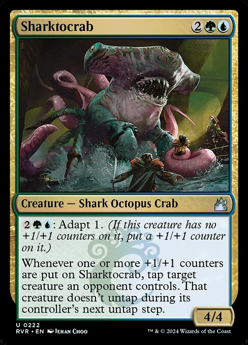 Sharktocrab - Ravnica Remastered Magic card