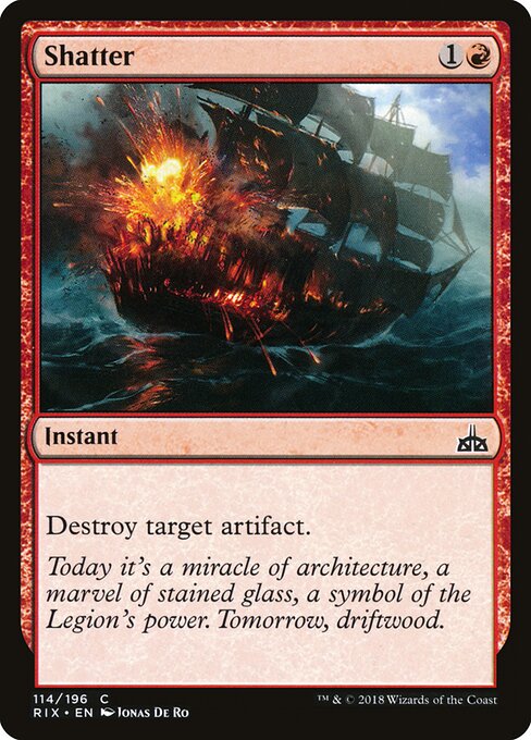 Shatter - Rivals of Ixalan Magic card
