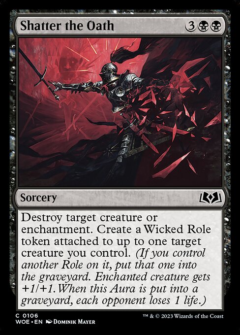 Shatter the Oath - Wilds of Eldraine Magic card