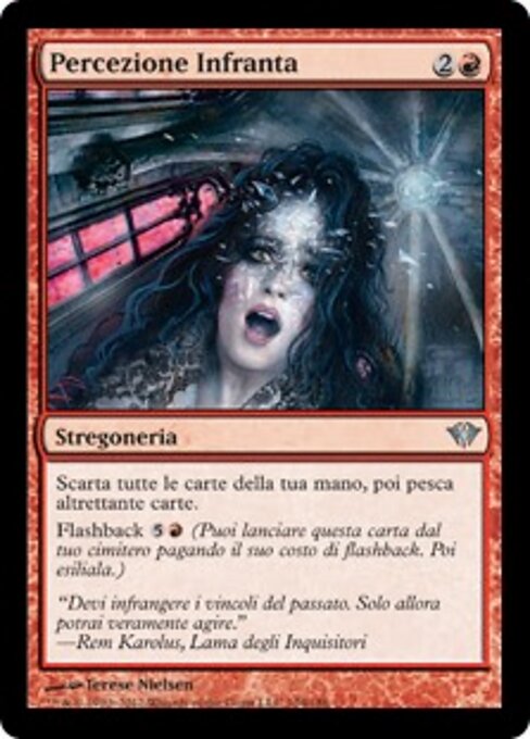 粉碎感知 (Shattered Perception) - Dark Ascension (#104) - Illustrated by Terese Nielsen - Magic: The Gathering Card