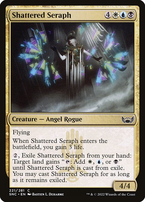Shattered Seraph - Streets of New Capenna Magic card