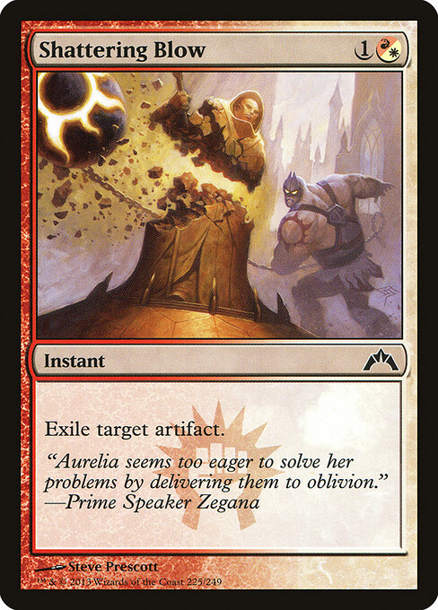 Shattering Blow - Gatecrash Magic card