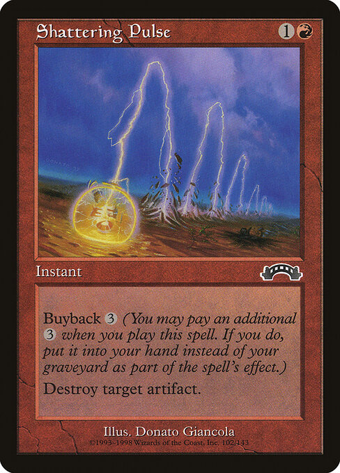 Shattering Pulse - Exodus Magic card
