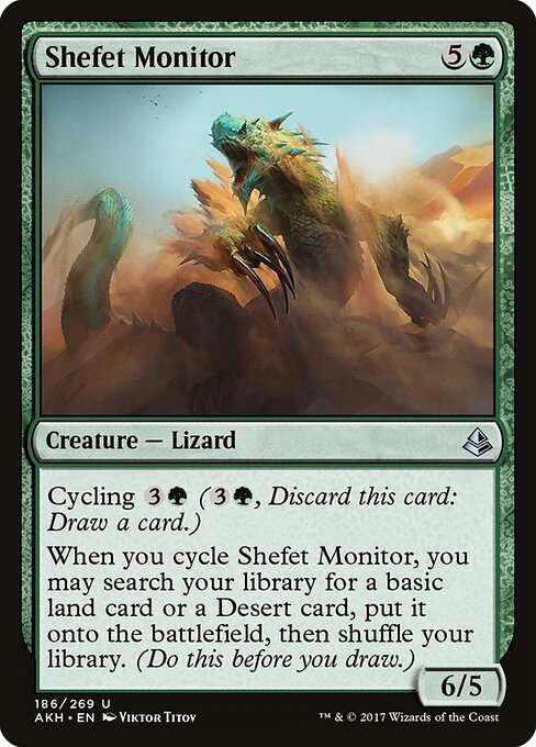 Shefet Monitor - Amonkhet Magic card