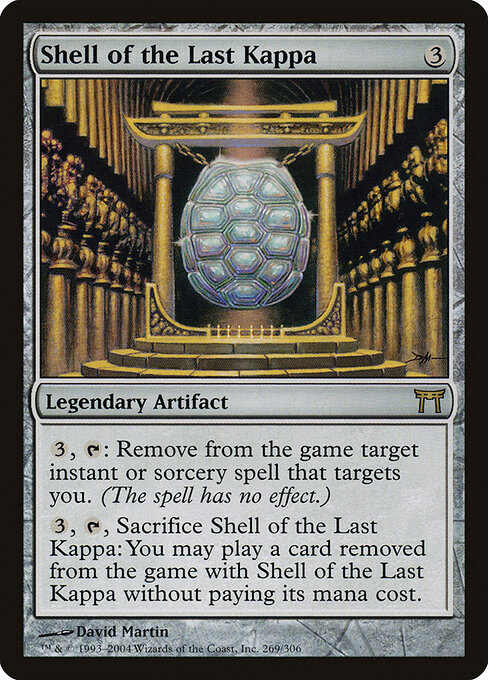 Shell of the Last Kappa - Champions of Kamigawa Magic card