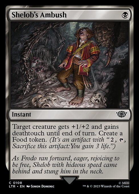 Shelob's Ambush - The Lord of the Rings: Tales of Middle-earth Magic card