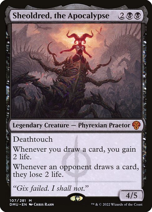 Sheoldred, the Apocalypse - Dominaria United Magic card