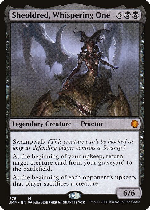 Sheoldred, Whispering One - Jumpstart (#278) - Illustrated by Jana Schirmer & Johannes Voss - Magic: The Gathering Card