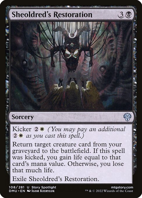 Sheoldred's Restoration - Dominaria United Magic card
