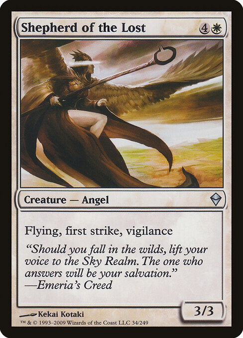 Shepherd of the Lost - Zendikar Magic card