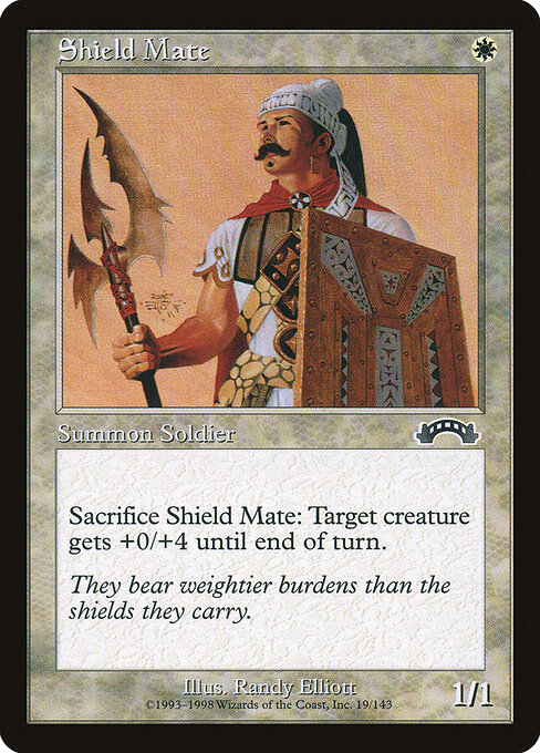 Shield Mate - Exodus Magic card