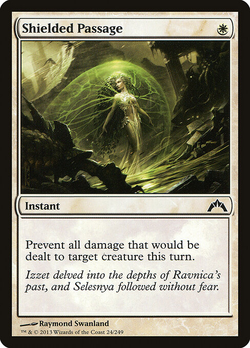 Shielded Passage - Gatecrash Magic card