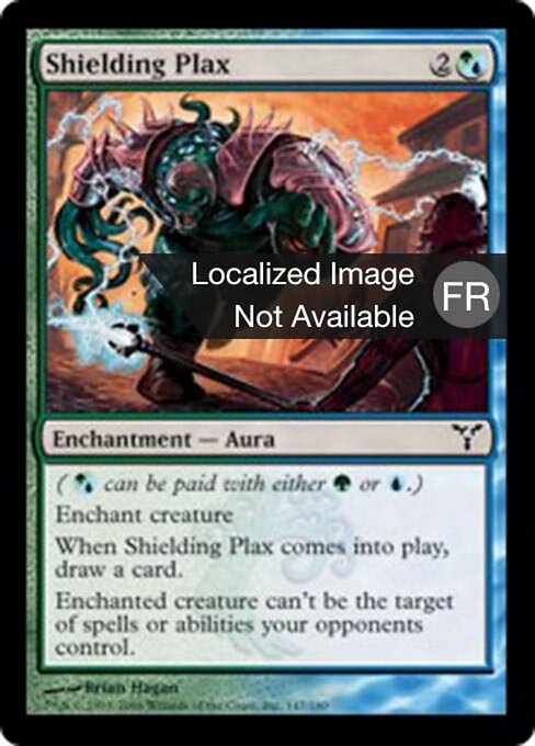 Beschützendes Plax (Shielding Plax) - Dissension (#147) - Illustrated by Brian Hagan - Magic: The Gathering Card