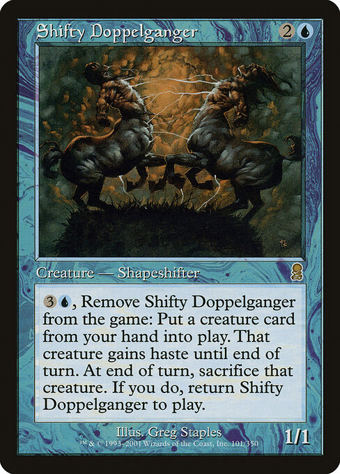 Shifty Doppelganger - Odyssey Magic card