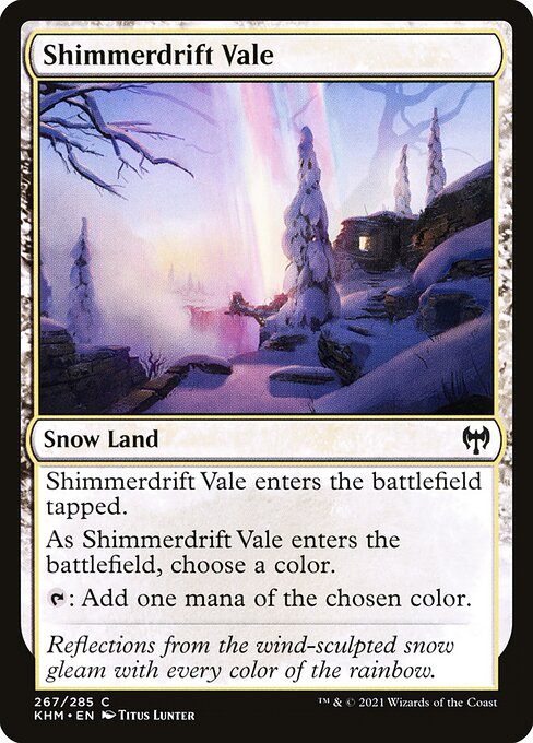 Shimmerdrift Vale - Kaldheim Magic card