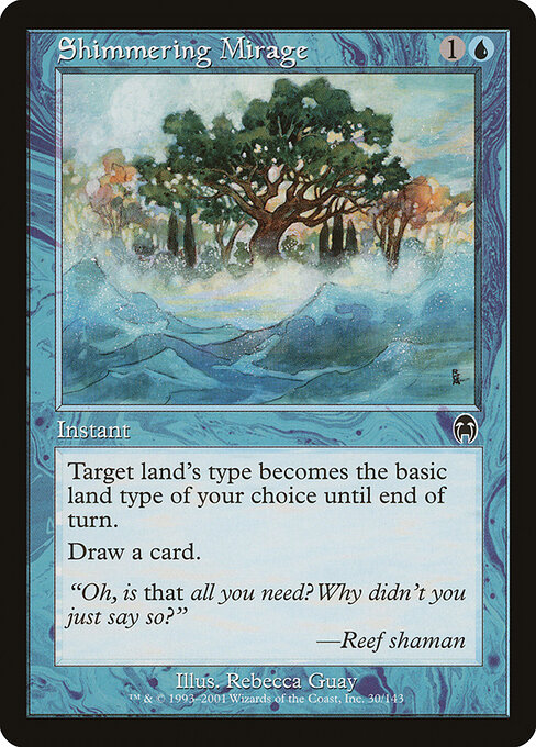 Shimmering Mirage - Apocalypse Magic card