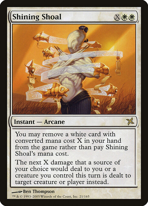 Shining Shoal - Betrayers of Kamigawa Magic card