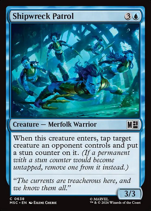 Shipwreck Patrol - Marvel Super Heroes Commander Magic card