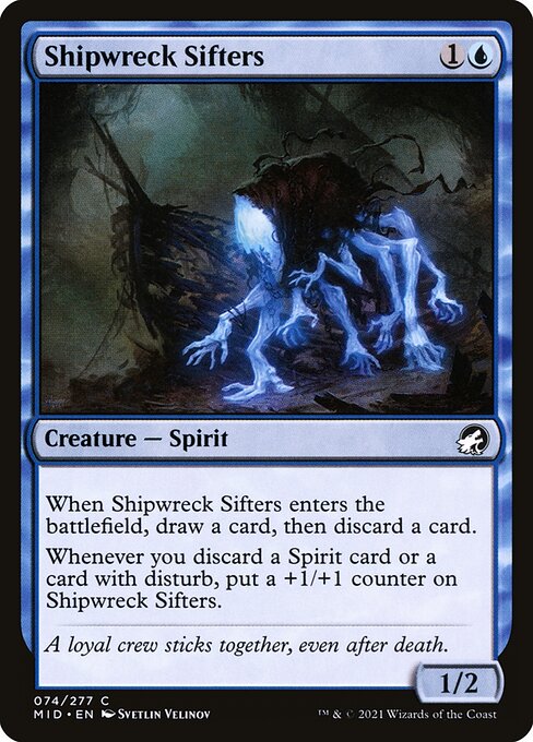 Shipwreck Sifters - Innistrad: Midnight Hunt (#74) - Illustrated by Svetlin Velinov - Magic: The Gathering Card