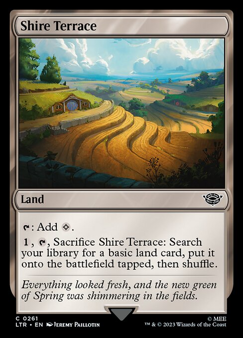 Shire Terrace - The Lord of the Rings: Tales of Middle-earth Magic card