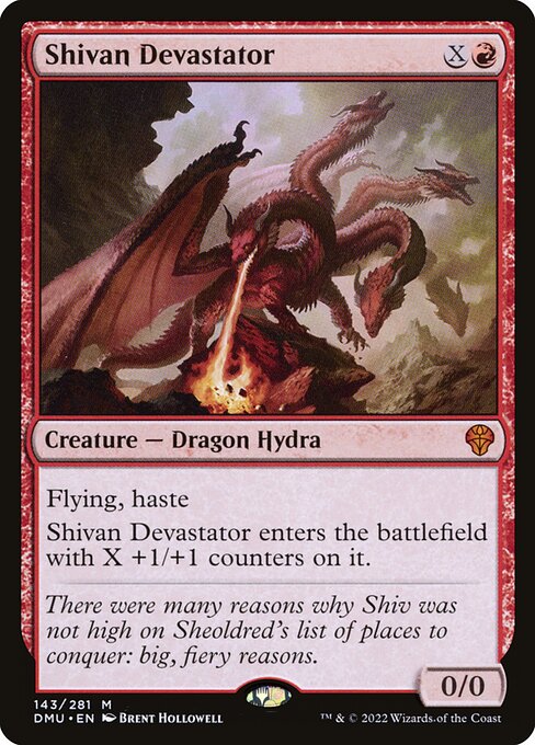 Shivan Devastator - Dominaria United Magic card