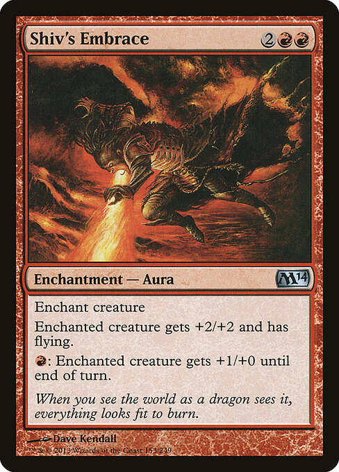 Shiv's Embrace - Magic 2014 Magic card