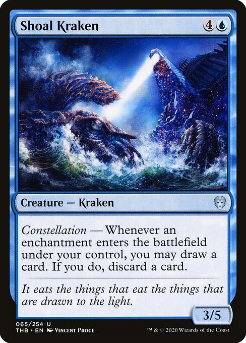 Shoal Kraken - Theros Beyond Death Magic card