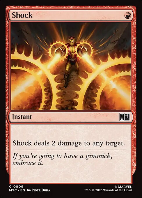 Shock - Marvel Super Heroes Commander Magic card