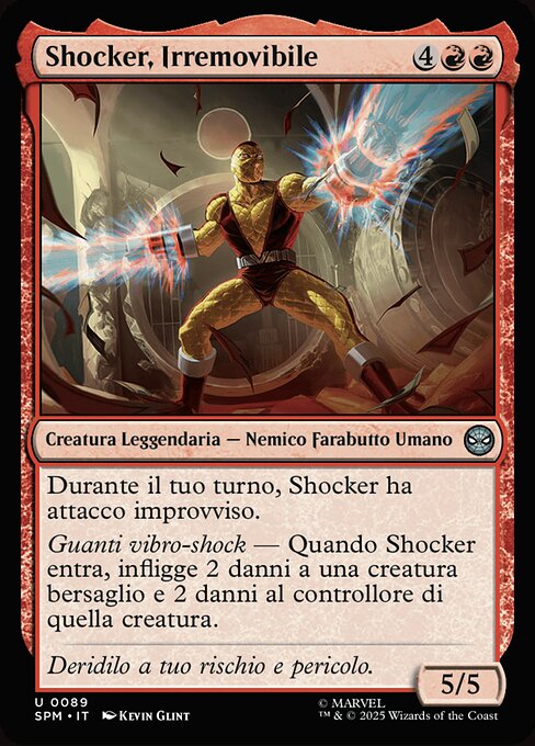 Shocker, Unshakable