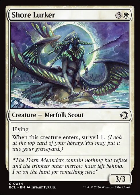 Shore Lurker - Lorwyn Eclipsed Magic card