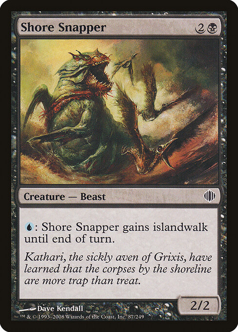 Shore Snapper - Shards of Alara Magic card