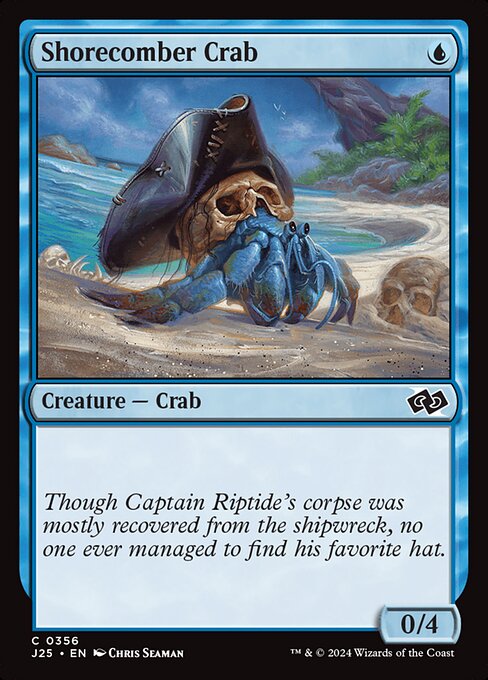 Shorecomber Crab - Foundations Jumpstart Magic card